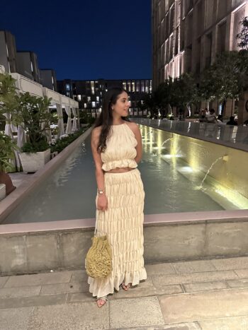 layered beat the heat long skirt