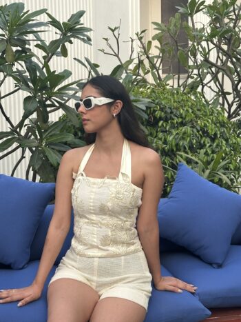 jute phoolwati cord set