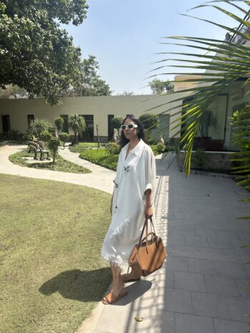 easy breezy short bird kaftan