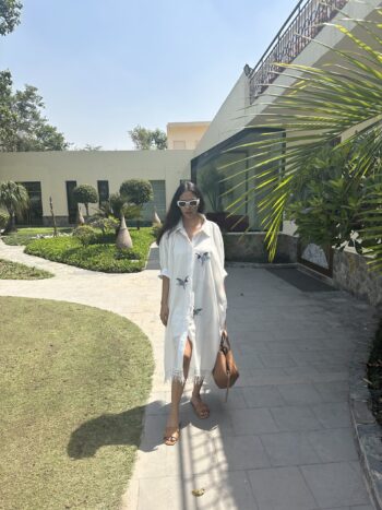 easy breezy short bird kaftan